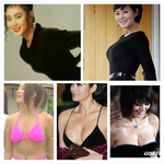 19) 김혜수도 가슴<b>수술</b>해서 커진거였네...