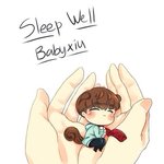 [시우민] 미니다람쥐 <b>팬아트</b> 귀여워ㅠㅠ