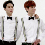 [백현] <b>막내</b>를 사랑스레보는