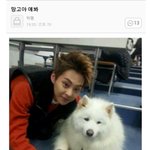 [시우민] 다음카페돌다  민석이를 만났어