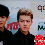 [세훈] <b>가온</b>차트에서 찬열이랑 세훈이 