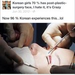 [빡침주의] 70% of korean <b>girls</b> had plastic...