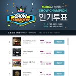 [BAP] 진짜 <b>쇼</b>챔 열심히 투표해야겠다 ㅠㅠ