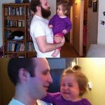 [유머] 수염자른 아빠.<b>jpg</b>