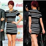 가온차트 어워드, 같은 슈즈로 멋낸 씨스타&amp;미스에이