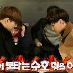 [exo] 그 쇼타임에서 허벅지<b>씨름</b>..ㅋㅋㅋㅋㅋㅋ