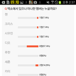 [EXO] 투표 결과 <b>내심</b>놀랫습니다