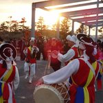 대순진리회 대보름날, <b>달집</b> 태우기 행사