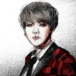[백현] 서가대 백현 그려봣어요ㅠㅠ
