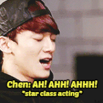 [CHEN] 연기하는 허벅지<b>전문</b>배우