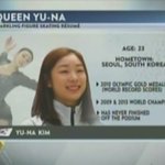 [김연아] 흔한 외국 방송 자막실수.