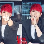 레드 헤어가 잘 어울리는 아이돌들