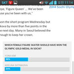 [김연아] 지금외국어딘가에서 누가진정한 금메달인가 투표중!!!