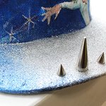 디즈니 겨울왕국 <b>Let</b> it go 엘사 커스텀 스냅백 만들기