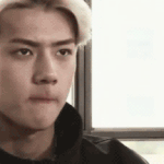 [세훈] <b>기습</b> 뽀뽀 했을때 남친짤