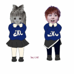 [시우민] 민석이와 함께 그래 <b>울프</b>!!!!