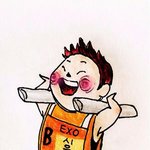 [시우민] 난 이분 팬아트만 보면 <b>광대</b>퍽발