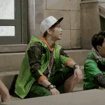 [시우민] 코오롱 민석이 움짤왔습니당~