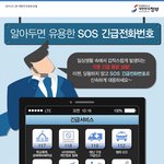 정말 이상한 사람들을 만났을때 긴급 요청 <b>sos</b>전화번호!