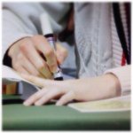 [시우민] <b>사인</b>하는 민석이 손봐