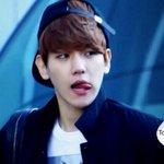 [백현] 인기가요퇴근프리뷰...혀...혀봐..혀