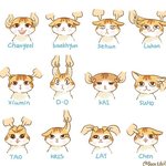 [카이] 엑소고양이버전 팬아트 귀여워<b>쥬금</b>