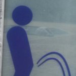 남녀 화장실 <b>표시</b>