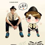 [크리스] <b>이</b> 팬<b>아트</b> 귀엽지 않아ㅋㅋ?