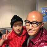 [시우민] <b>홍석천</b>씨랑 시우민같이 사진찍음