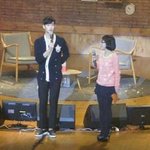 [김수현] 김수현 팬미팅 직찍, 헤엄치고 싶은 호수 눈빛 대박이야...