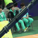 [시우민] 아육대 시우민 다른각도 움짤