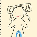 다리사이에서 <b>자요</b>