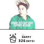 [시우민] 326<b>days</b> 생일 선물후기