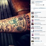 [콜로라도] "두 유 노 하회탈" 팔에 하회탈 문신 새긴 저스틴 <b>비버</b>