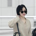[공항패션] 굽없이도 명품 각선미 보여주는 가인 공항패션