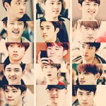 [도경수] 경수 여러가지 표정, <b>머리</b>색