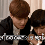 [카이] (ㅅㅍㅈㅇ)애기 <b>케잌</b> 먹는 거 좀봐~~