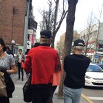 [EXO] 오늘 카이타오 가로수길 목격담ㅋㅋㅋㅋ