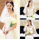 서지혜, 청순한 ‘봄의 신부’...<b>순백</b>의 웨딩드레스 자태 뽐내  