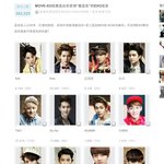 [EXO] 중국 코오롱 투표 레이도 1위임!