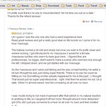 나쁜 리뷰를 썼다고 절 폭행하겠다고 위협하네요