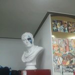 어느<b>미술</b>학원에 있는 석고상...