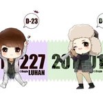 [루한] 루한 생일 카운트다운 <b>팬아트</b>