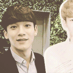 [CHEN] 자기 <b>등신대</b> 옆에서 쫑알쫑알