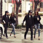 <b>매드</b>클라운과 효린, 길거리 직찍 사진 화제...'블랙 커플룩' 느낌...