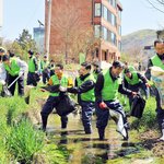 [훈훈주의] 하나님의교회 안상홍증인회, 수원 이매동서 대대적 정화활동