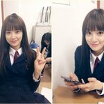 하이웨이스트 스커트 입은 주연, 지적인 섹시함 풍기는 파티 패션...