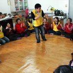 신천지 공주교회 <b>자원</b>봉사단과 함께하는 웃음치료~!!