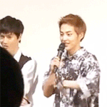 [시우민] 어? 민석아, 나?