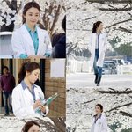 ‘엄마의 정원’ 정유미, 벚꽃 길 촬영현장 공개 